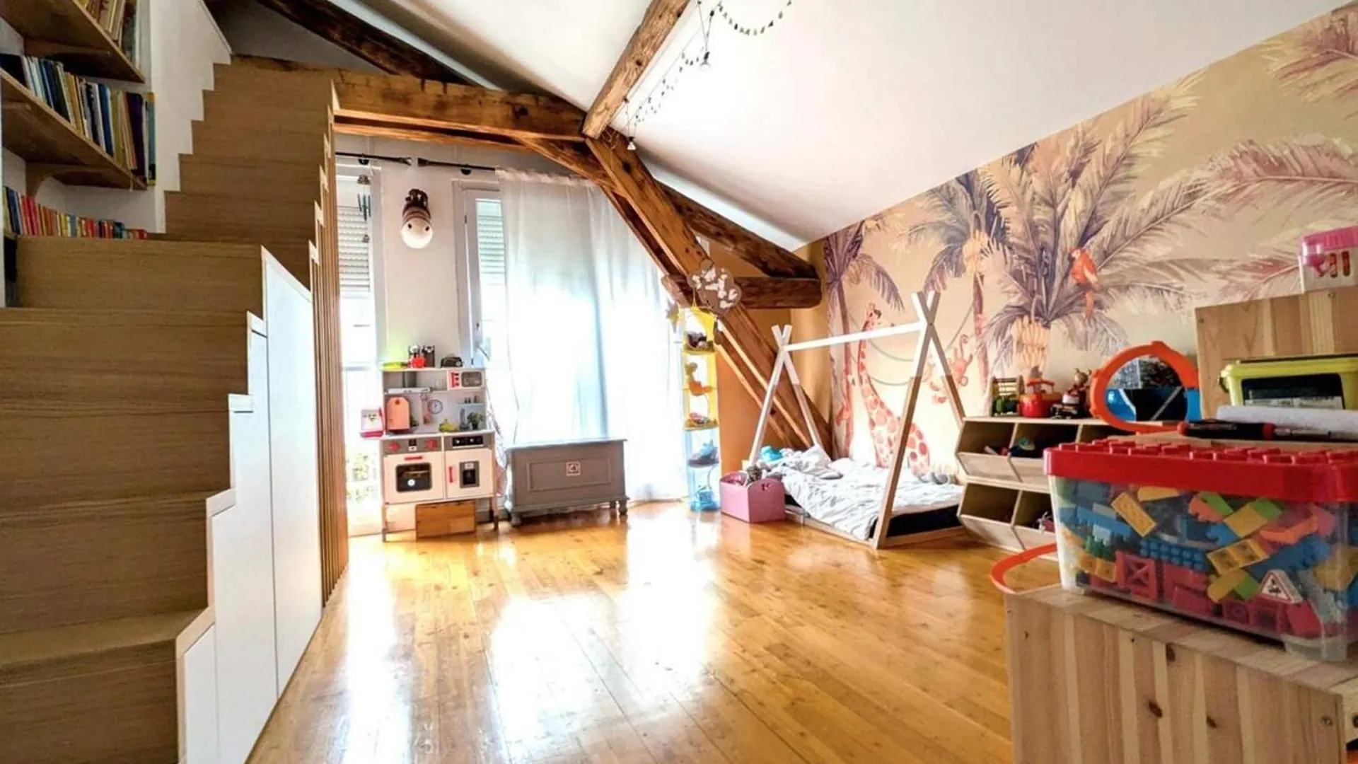 Charming Family Duplex In The 7Th - Lyon 아파트